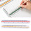 2Pcs Architectural Ruler Set, 12.5cm Plastic Mini Scale for Architects & Engineers 13