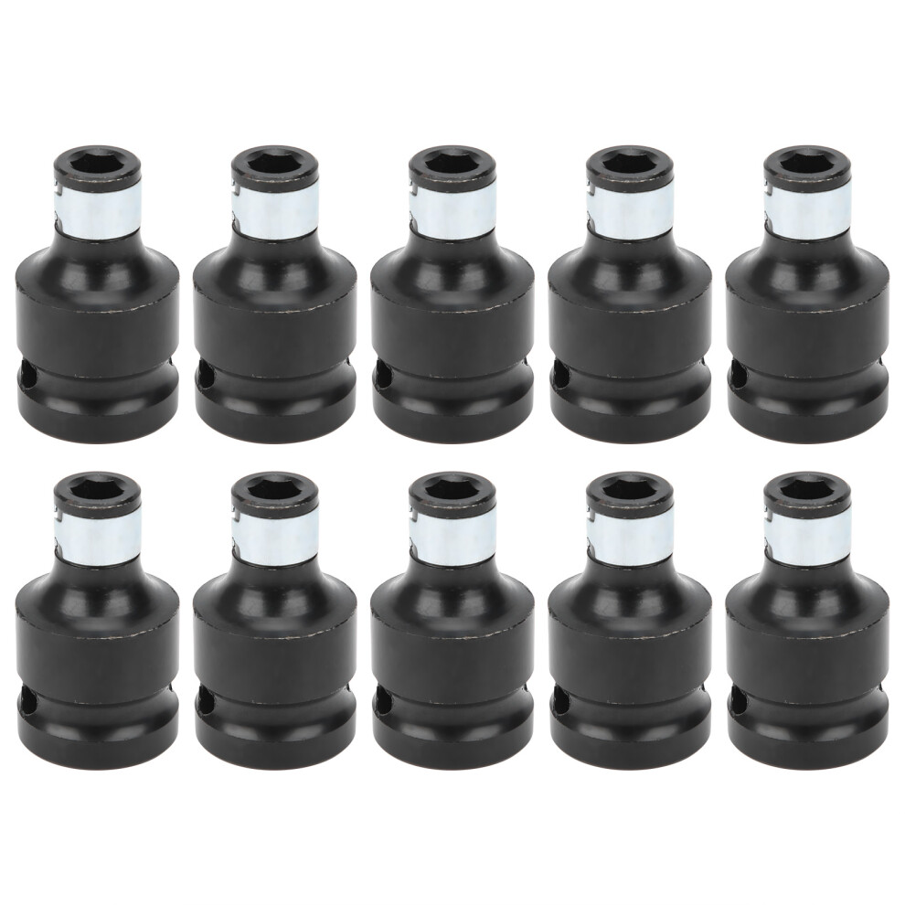 10Pcs Socket Adapter for 1/2in Square Head to