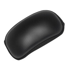 Ski Goggles Case Women's Zipper PU Leather Snowboard Eyewear Cover with Protective Lining and Compact Design