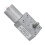 DC Motor 300mA Rated Current Worm Reducer Shaft 10