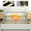 Homcom (Cream) HOMCOM King Size Bed Frame with Storage and Adjustable Headboard 6