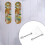 Versatile Wall Mounted Snowboards Rack for Home or Club-2 pack 4