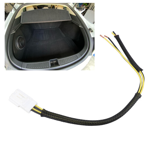 High-Strength Plastic Trunk Subwoofer Wiring Harness for Vehicles 2