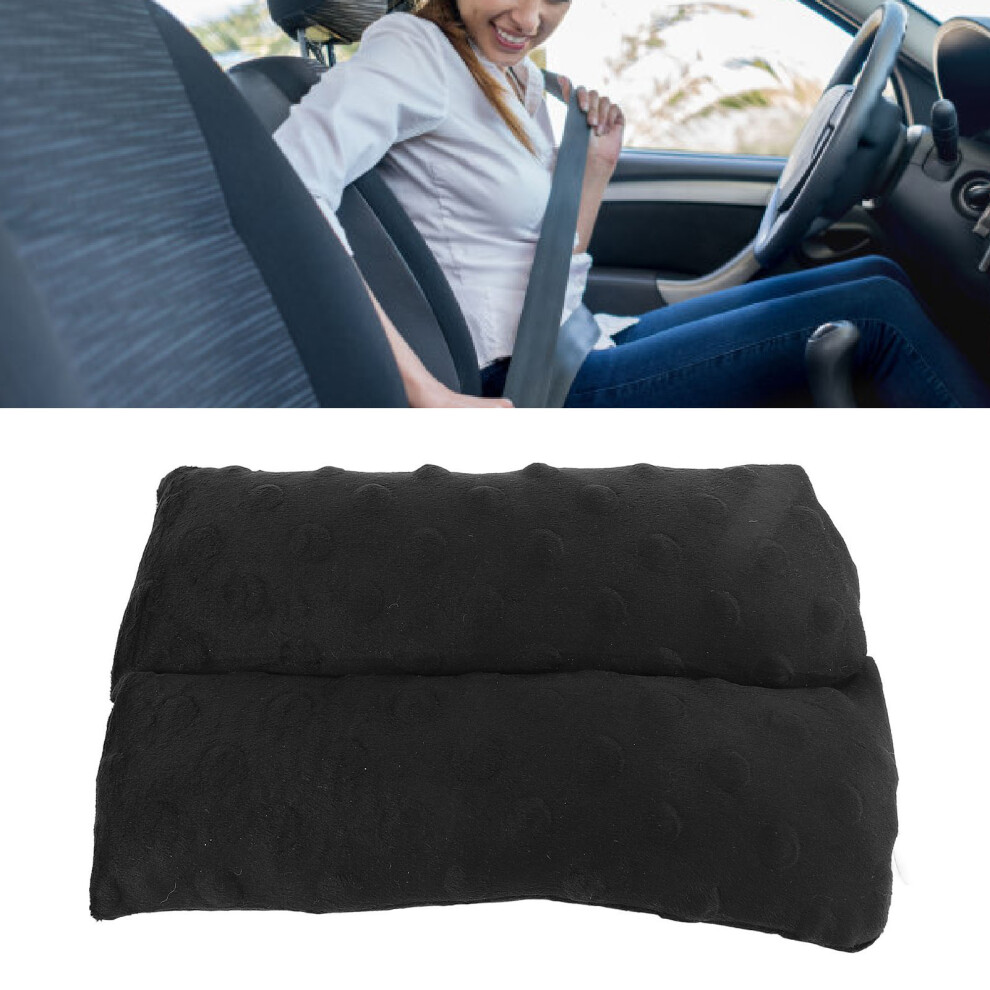 Car Seat Belt Pillow With Support Cushion And Loop Fastener For Better Comfort 8451346394780
