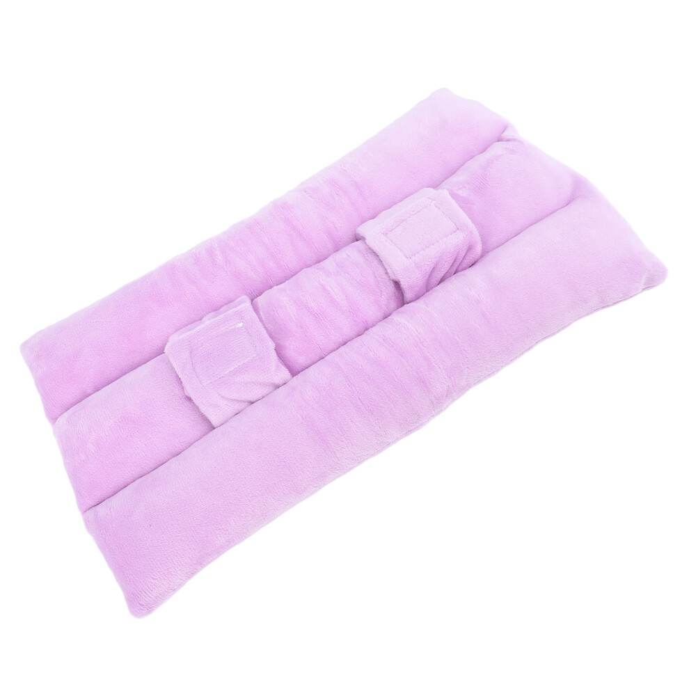 Car Purple Seatbelt Chest Support Pillow 32x17cm Comfort Cushion
