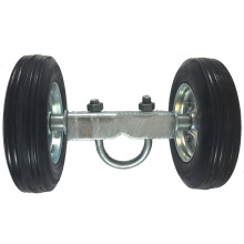 Jake Sales Rolling GATE Support de roue de 15,2 cm : pour portails roulants de clture maillons de chane Rut Runner 2 roues en caoutchouc