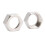 4pcs Bellows 3/4inch 3/4" Hex Nuts for Water 6