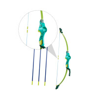 Boys and Girls Bow Arrow Toy Set with Sucker Head Arrows for Outdoor Archery Play - Safe, Colorful, Fun Props for Kids