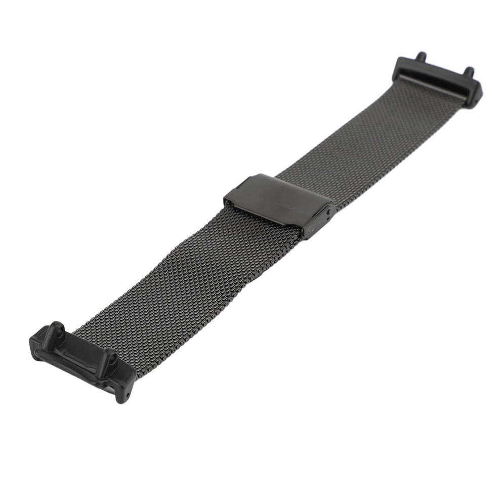 Stainless Steel Mesh Watch Band for T Rex 3, Adjustable, Black-image-OPC-PKBQ5DQ-NEW