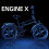 ENGWE Bicicleta Elétrica Dobrável 20” Motor ENGWE 4
