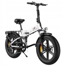 Bicicleta Eléctrica Plegable 20” ENGWE Engine X 500W, batería 48V13Ah, Totalmente suspendida, Shimano 7 velocidades
