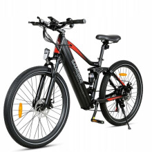 Elektrische Mountainbike - SAMEBIKE - XD26-II-FT-BK - 48V 14Ah - 26 inch - Mechanische Remmen