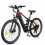 SameBike Bicicleta Elétrica de Montanha - SAMEBIKE - XD26-II-FT-BK - 48V 14Ah - 26 polegadas - Freios Mecânicos 1