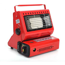 Portable Gas Heater with Compact Design, Lightweight Propane Space Heater for Outdoor Camping, Fishing, Hiking - Red