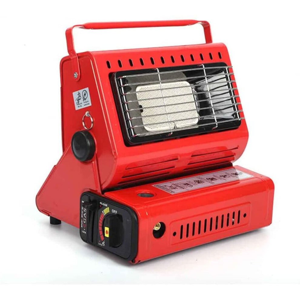Portable Gas Heater with Compact Design, Lightweight Propane Space Heater for Outdoor Camping, Fishing, Hiking - Red-image-OPC-PKBQ5MW-NEW