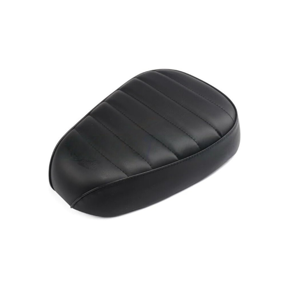 Motorcycle Driver Passenger Seat Cushion Pad With Backrest For Comfort, Universal Fit, Durable Material Black 6038364100955