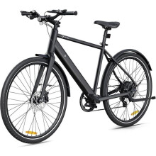 DYU Stroll 1 E-Bike 27.5, met banden 700 x 38C CST, verwijderbare batterij 36V 9Ah, 250W, 25km/h, zwart