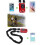 Waterproof Smart Chain Lock with APP Control, Vibration Alarm, Red 5