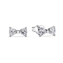 (3) Fashion New Original Brand 1:1 Logo 925 sterling silver star Mickey rose gold earrings, bow jewelry, ladies' romantic gift