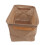 6pcs Fabric Clothes Storage Box Khaki 42x28x25cm Foldable Bin 12