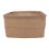 6pcs Fabric Clothes Storage Box Khaki 42x28x25cm Foldable Bin 16