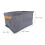 6 Pcs Gray Fabric Clothes Storage Boxes 48x28x25cm Foldable Bin 2