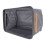 6 Pcs Gray Fabric Clothes Storage Boxes 48x28x25cm Foldable Bin 6