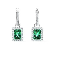 (5559834) High Quality Original Women's Necklace, Bracelet and Earrings Set, Angelic Square Series Jewelry Set, Fit Original Brand Suitable for Holiday Gifts