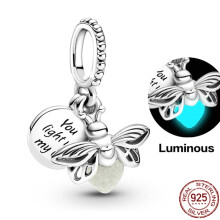 (CMS1658) Hot Toy Strange Thing 925 Sterling Silver Beads Compatible Original Brand 1:1 Logo Bracelet Original DIY Jewelry Pendant Gift, New Hot Series