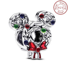 (GW-12) Hot Toy Strange Thing 925 Sterling Silver Beads Compatible Original Brand 1:1 Logo Bracelet Original DIY Jewelry Pendant Gift, New Hot Series