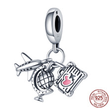 (CMS1688) Hot Toy Strange Thing 925 Sterling Silver Beads Compatible Original Brand 1:1 Logo Bracelet Original DIY Jewelry Pendant Gift, New Hot Series