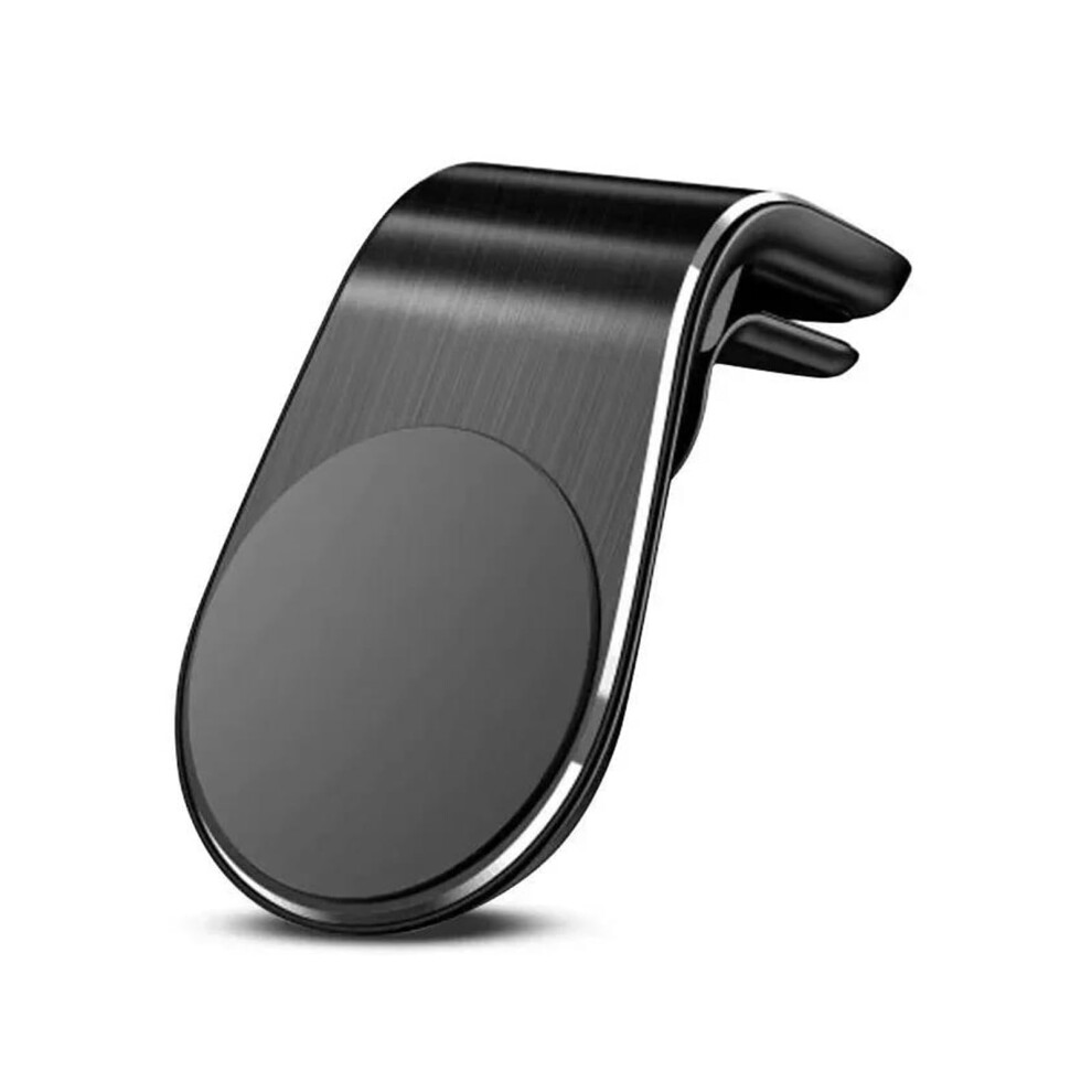 Magnetic Car Phone Holder Air Vent Clip Mount For Cellphones And Gps Devices - Rotatable Stand Compatible With All Smartphones Black 6447073429231