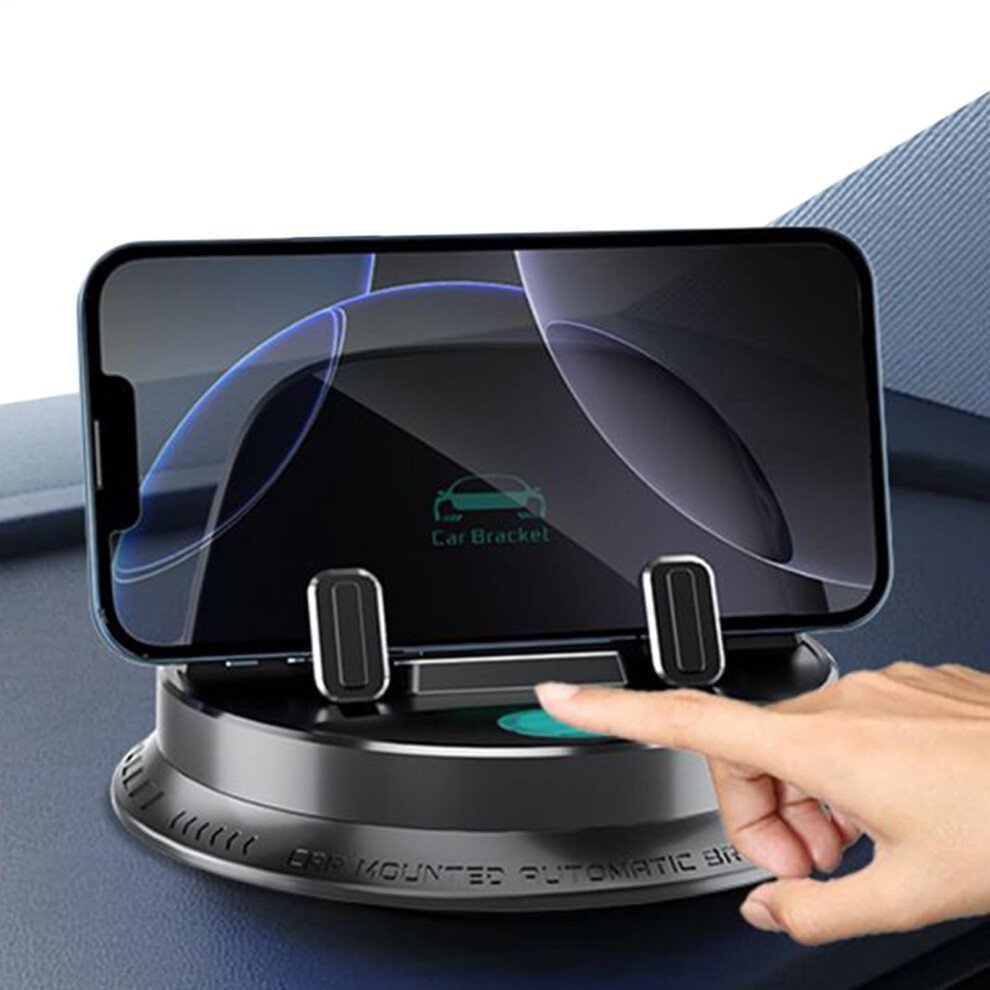Dashboard Cell Phone Holder Mount For Cars, Stable Base Mobile Stand Cradle For Auto Sedan Truck, Universal Compatibility 9016109635723