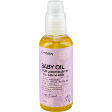 Free BABY 100% Natural Baby Oil for Gentle Skin Care 100 ml