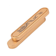 Metallischer Fingertip Slider Spielzeug, Gold, 15x72x12mm Mechanisches Büro- & Haushaltsgerät