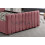 (Small Double, With Ottoman Storage, Pink) Velvet Upholstered Panel Bedframe with Optional Ottoman Storage 4