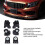 Left Right Headlight Bracket Tab Repair Kit for C-Class W205 2015-2021 5