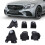 Left Right Headlight Bracket Tab Repair Kit for C-Class W205 2015-2021 4