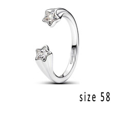 (5) Elegant Pink Crystal Ring with Bow Design Fit Style, Suitable for Women, Great Jewelry DIY Gift