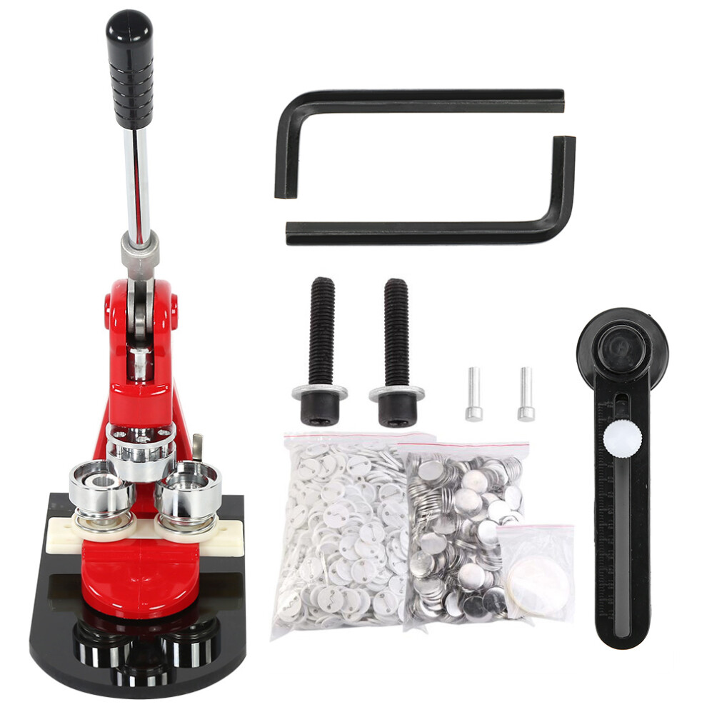 32MM Badge Maker Machine Making Pin Button Press