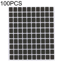 Para 100 pcs adesivos de tela de exibição para Iphone X Preto