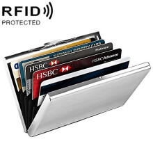 Für Zt1563 RFID Anti-Diebstahl Aluminiumlegierung Mehrkammer-Visitenkartenetui Kartenhalter Geeignet für