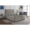 (Double, With Ottoman Storage, Silver) Velvet Upholstered Panel Bedframe with Optional Ottoman Storage 1
