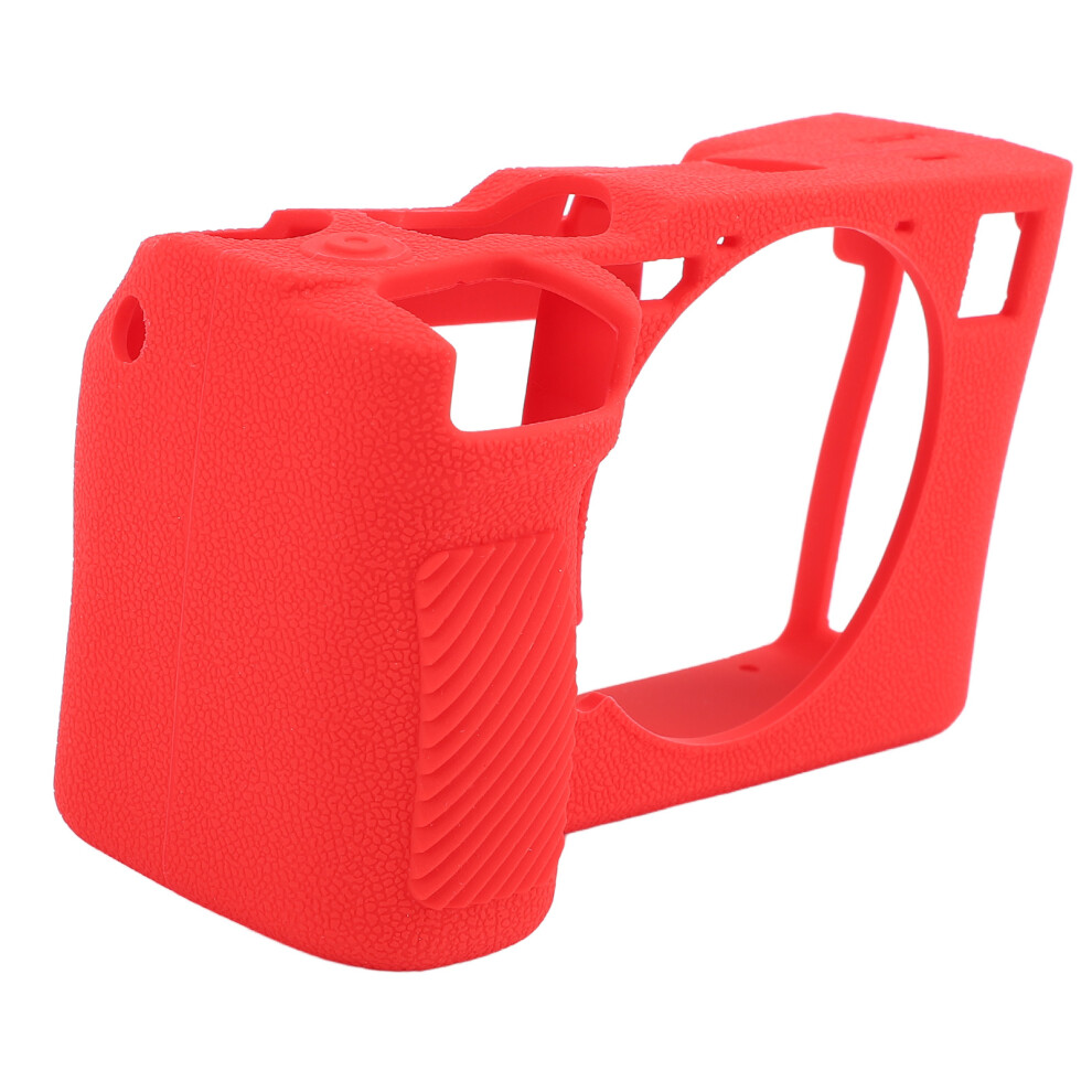 Soft Silicone Camera Cover For A7cii/A7cr, Shockproof, Non-Slip, Red 4021346402682