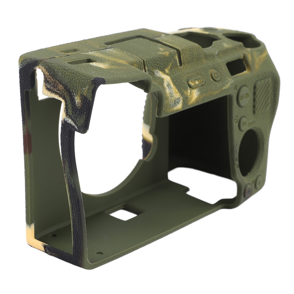 Soft Silicone Camera Cover For A7cii & A7cr, Camouflage, Shockproof 4261346402637