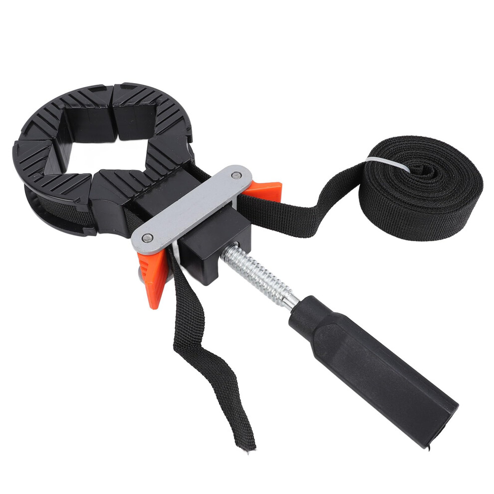 Strap Clamp Adjustable Quick Tension Picture Frame Clamp 32Ft For Woodworking Right Angle Frame Securing Hardware 6038364102706