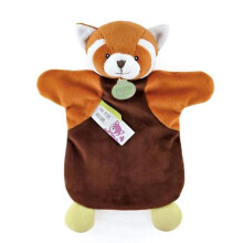 Marionnette Doudou & companhia Panda Roux - laranja - 25/34 cm