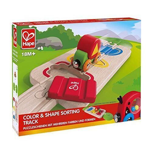 Circuit Miniature - HAPE - E3810 - Treno in Legno - 7 pezzi - 18 mesi e oltre