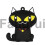 Για Microdrive 32gb Usb 20 Creative Cute Cat U Disk Μαύρο 2