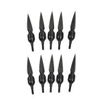 10 Pack Archery Broadheads Arrowheads for Carbon and Metal Arrows, Compatible with Recurve Bow, Compound Bow, Crossbow